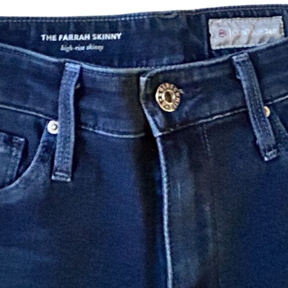 Adriano Goldschmied | AG Jeans | EUC The Farrah Skinny Size 26 R Retail $215 - Picture 4 of 16